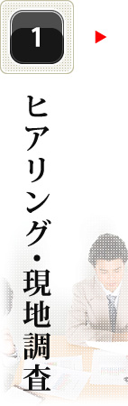 ヒアリング・現地調査